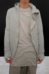 AW22 ZIPPER2 FTT00008 Hooded Jacket Light Gray ZIPPER2 FTT00008 Light Gray 1